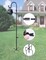 Large Garden Flag Holder Stand Pole for 28 x 40 Flags with Shepherds Hooks for Outdoor - 60 Inches Heavy Duty Yard Flag Post Stake Perfect for Outdoor Decor(Without Solar Lights & Flag)